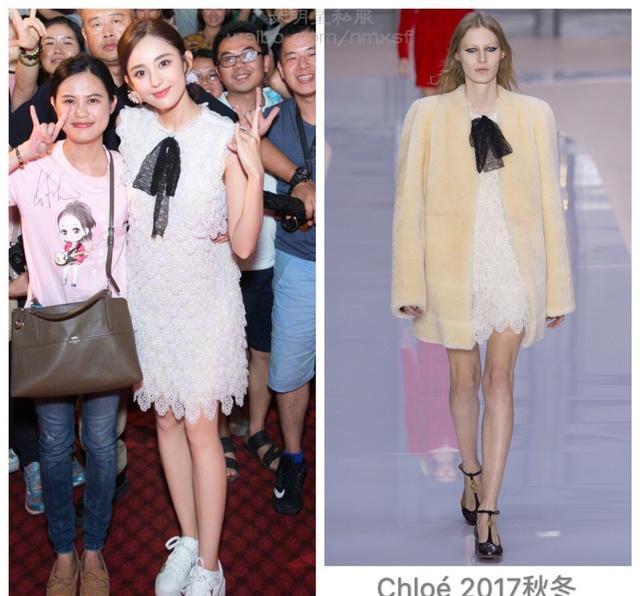 古力娜扎现身《缝纫机乐队》深圳路演,这身搭配很仙很美