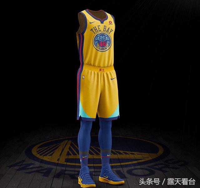 杜兰特KD10城市版与勇士新球衣充满中国元素
