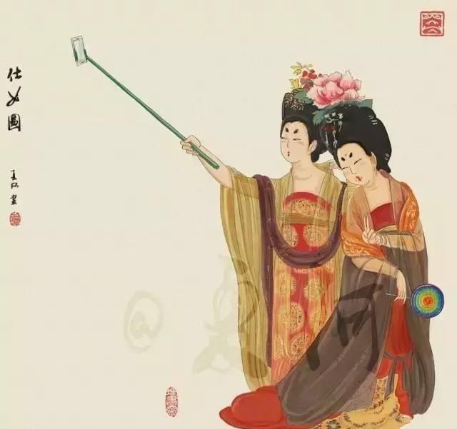脑洞大开的绳经病国画师!恶搞古人!