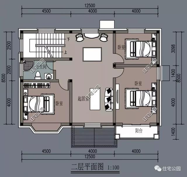 6x12米农村建房平面图,6米宽12米长建房图 面宽8米造价13万起2018农村自建房这10套户型最适合咱老百姓