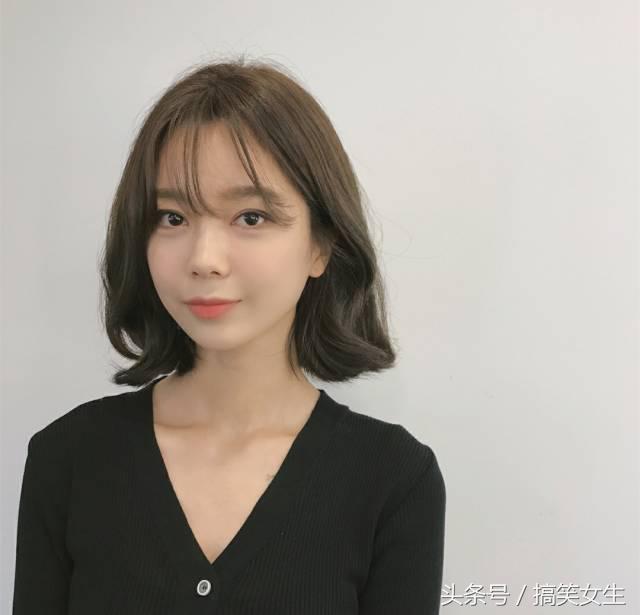 齐肩卷发的几种style,知性or甜美,总有你爱的!