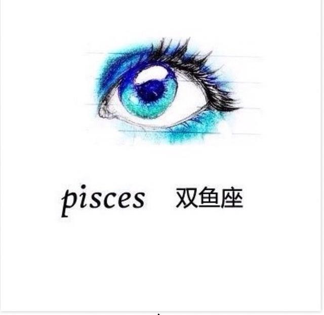 十二星座最美的手绘眼睛,天秤座的眼睛会说话