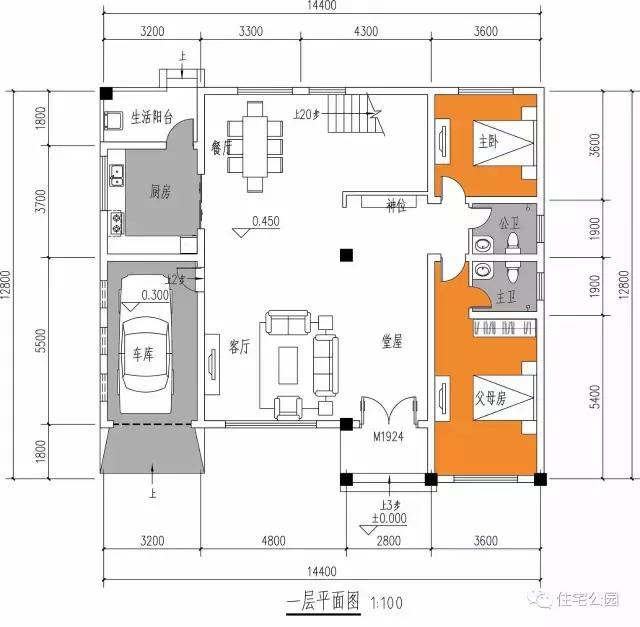10套带堂屋农村别墅, 第2套最豪第1套建最多, 第4中式
