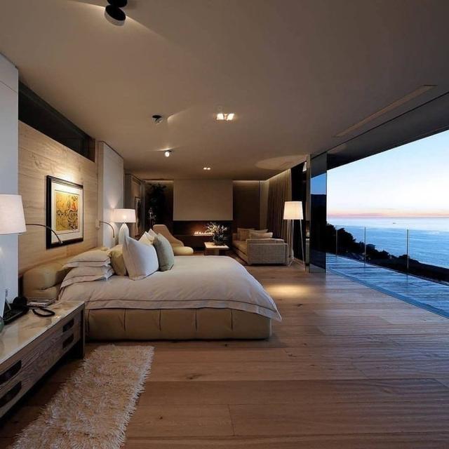 国外房子都有落地窗，一看你就知道有多么安全了，国内却装不了