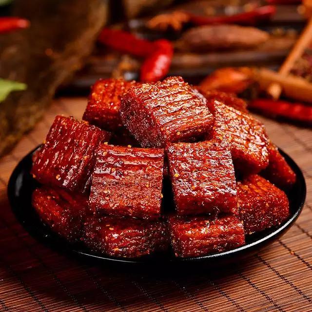 大刀肉,似肉非肉,香甜微辣,特难忘.