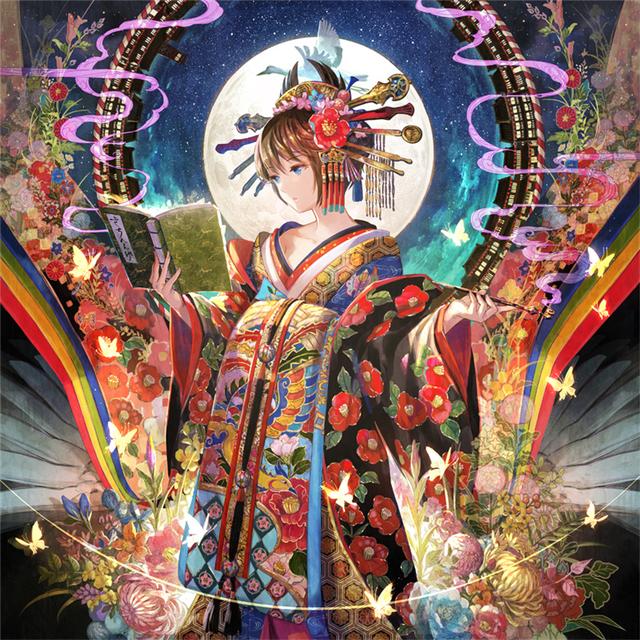 今天分享的是二次元画师描绘的和风花魁,她们一个个身穿奢华的和服,头