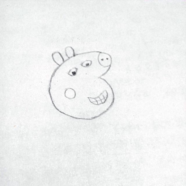 幼儿创意简笔画|乔治和他的恐龙先生,很简单哦,我们一