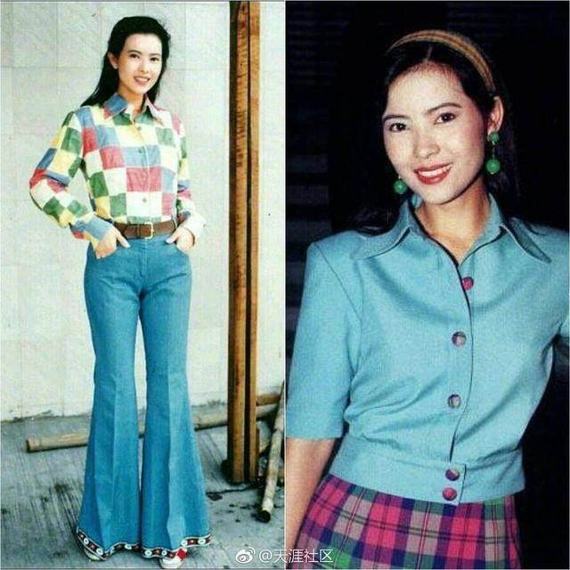 80年代的夏天服装照片 90年代流行服装