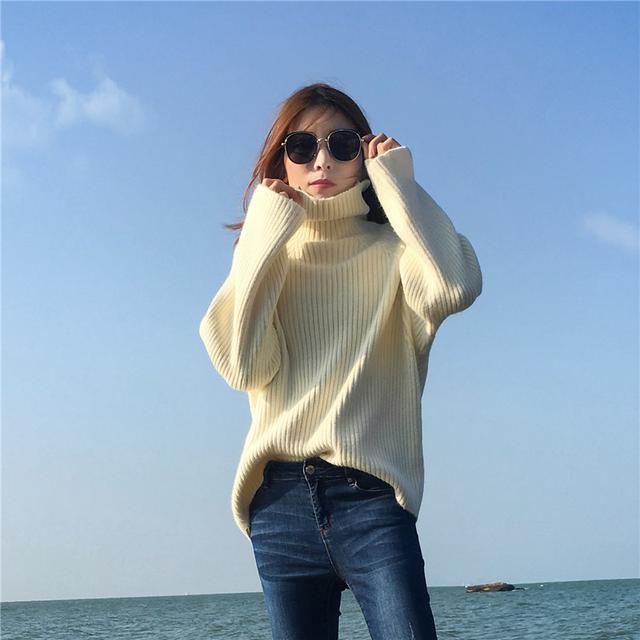 总觉得高领毛衣扎脖子?那是你没选对,这些堆堆