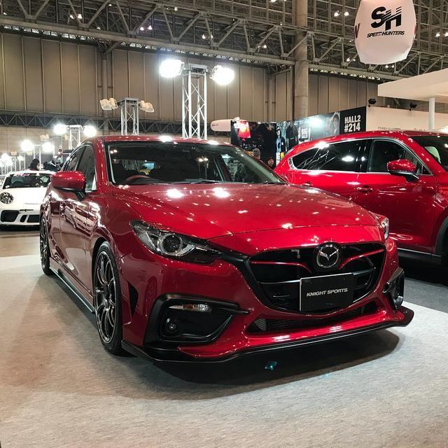 战斗味十足!日本著名改装商KNIGHT SPORT改马自达昂克赛拉!