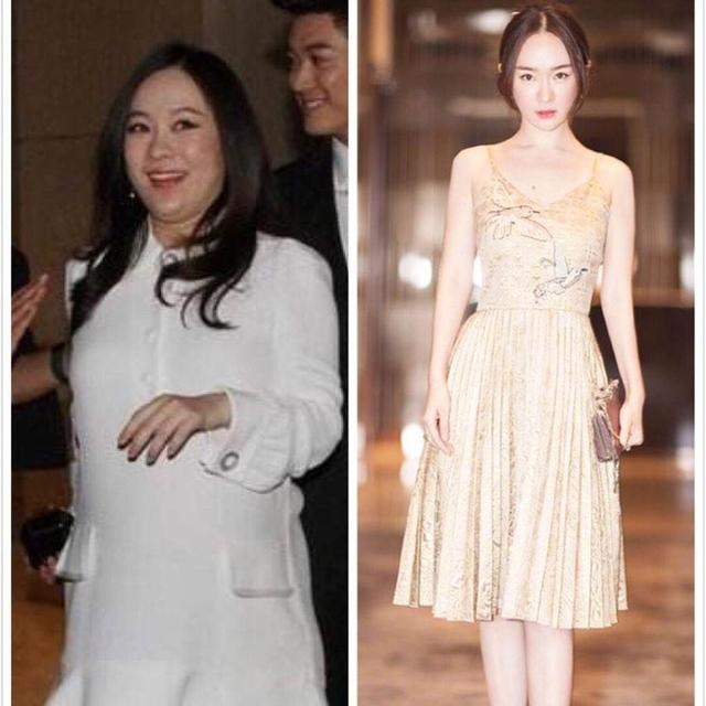 娱乐圈励志减肥女神霍思燕简直就是个奇迹,胖成大妈都能瘦