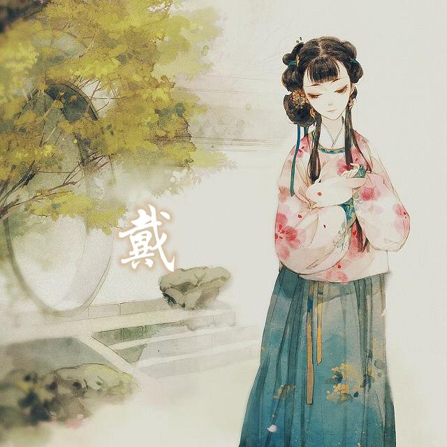 带姓氏的古风情侣头像第十一波