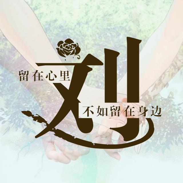 是不是很久没换过微信头像了,这有一专属您的姓氏头像