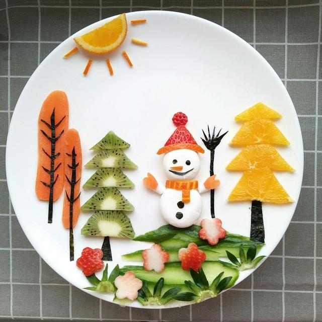 新年家宴上10种水果拼盘,惊艳朋友圈!圆子给您拜年啦!