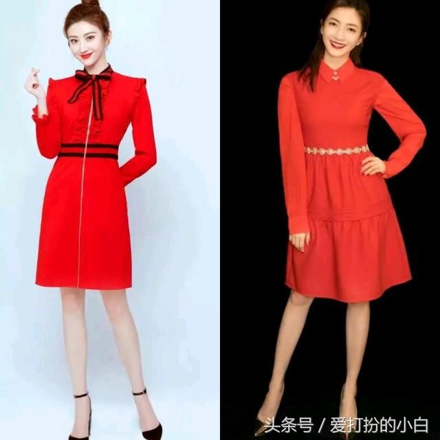 江疏影春晚穿错衣服,看起来不仅比景甜胖,比李易峰还大一个号!