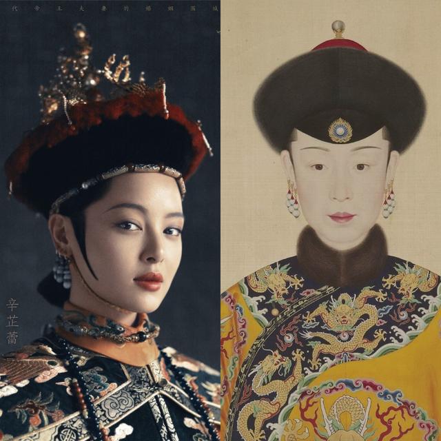 小编觉得胡可饰演的纯妃和历史上的纯妃都可称得上是一位大美女,颜值