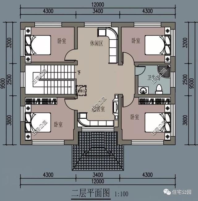 农村自建房长9.5米宽12.6设计图怎样来设计呢