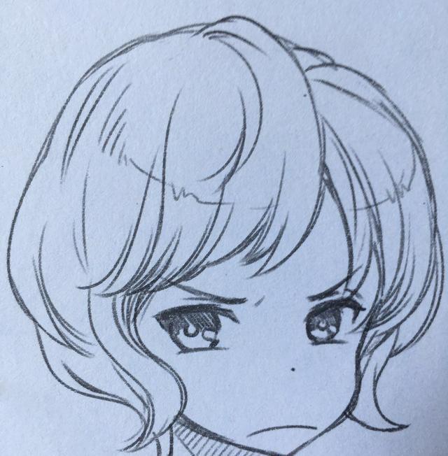 《影子漫画》漫画人物生气的时候面部表情画法示范