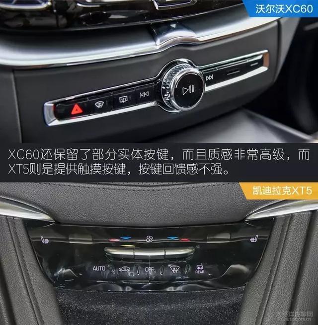 沃尔沃XC60对比凯迪拉克XT5 安全与舒适比拼！