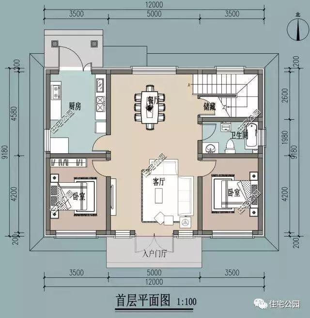 2017年最受欢迎的10套户型占地10x12米第一名到底有多好看