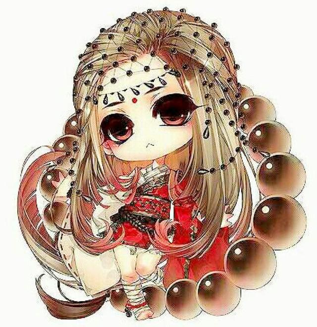 十二星座q版可爱拟人图,水瓶座好q好萌哦