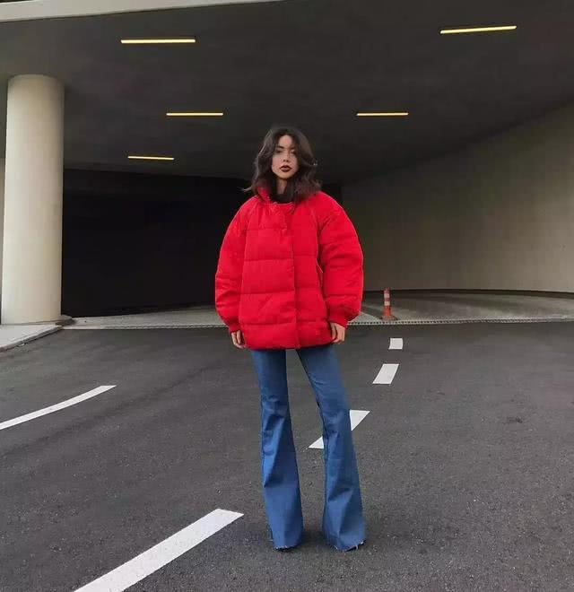 萌萌哒的面包服,穿上却变成大胖子,这样内搭怎