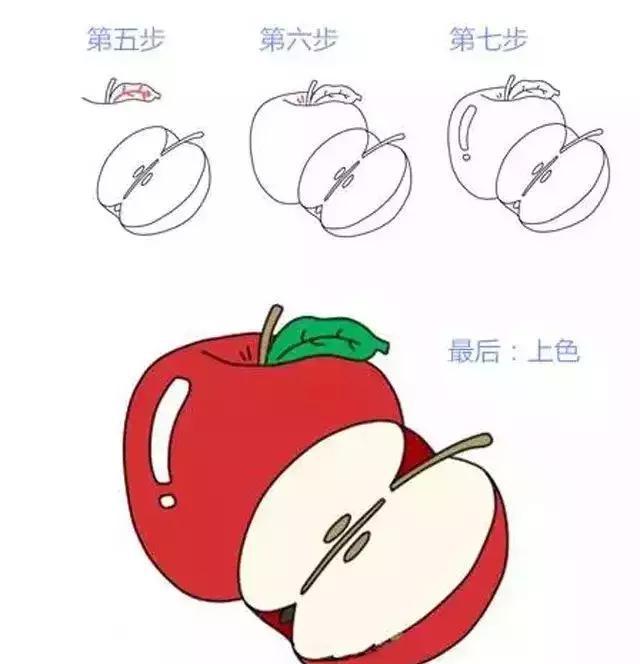 五彩缤纷的水果简笔画大全(幼儿园及亲子教学必备)