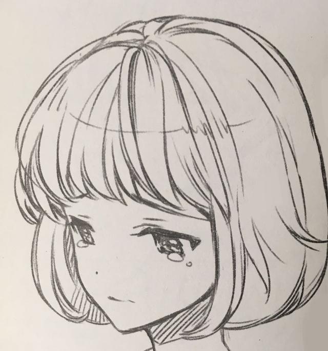 影子漫画漫画中人物哭泣的几种表现画法