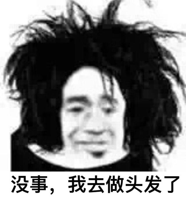 斗图表情包:不说了,宝宝我要去做头发了