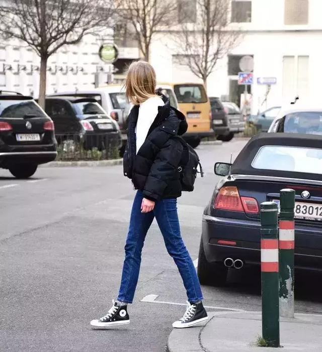 萌萌哒的面包服,穿上却变成大胖子,这样内搭怎