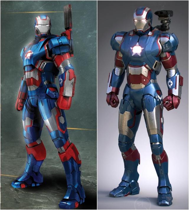 《复仇者联盟3》除了钢铁侠换新战甲,战争机器也曝光新战甲