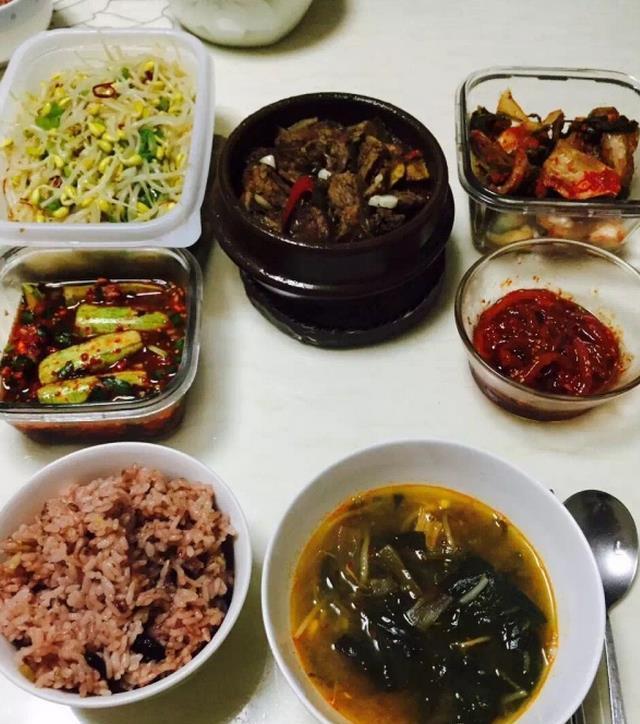 韩国普通家庭的一日三餐其实是这样!网友吐