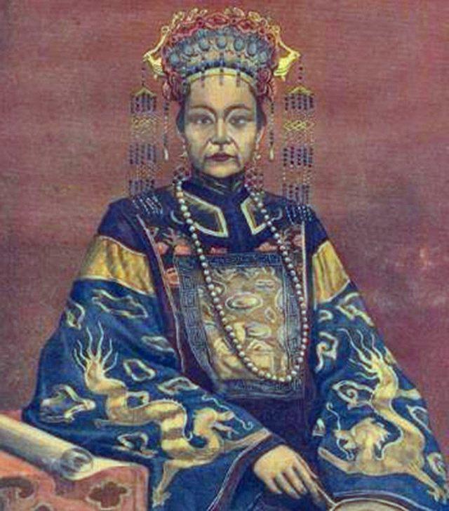 外国人画像中的慈禧
