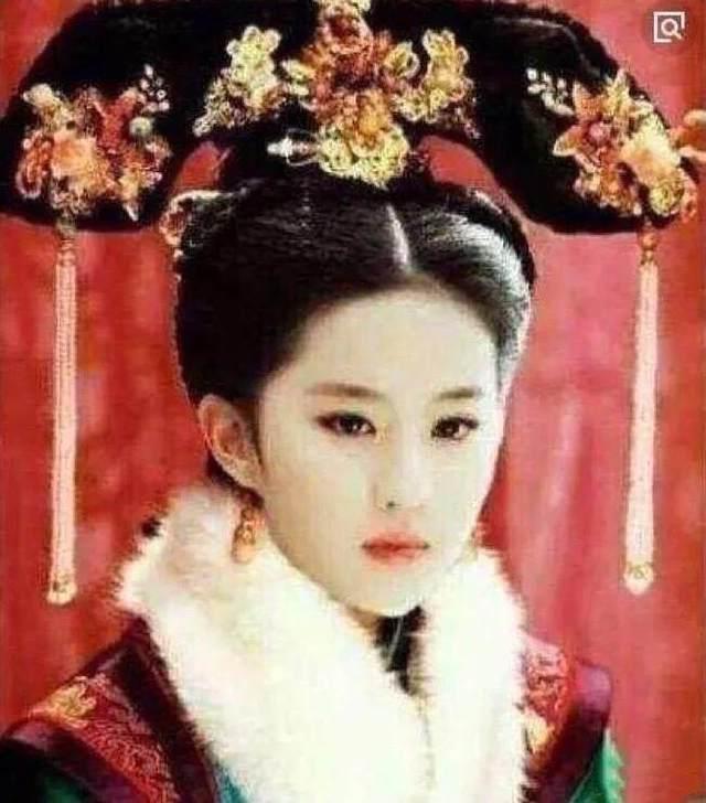 刘亦菲的清宫造型美呆了,古典气质强烈,一个表