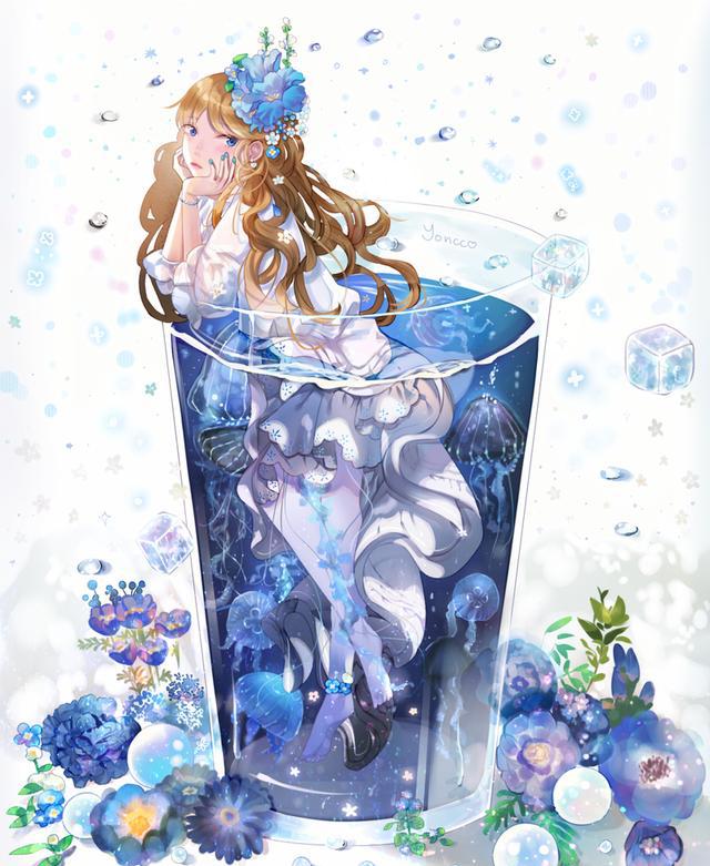 二次元动漫少女图片,拿去当手机壁纸