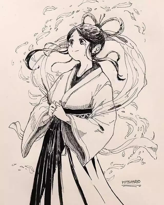 动漫丨线条感十足,每一个人物都生动可爱~|速写|线条