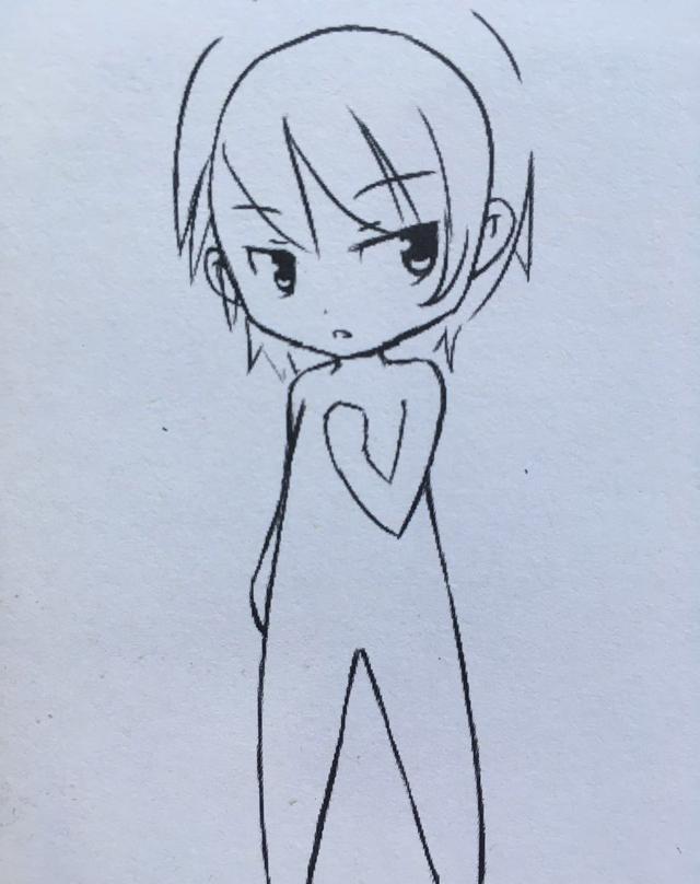 《影子漫画》q版人物的手绘步骤示范教程包学会的哦