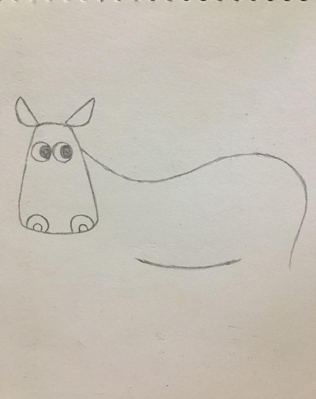 简笔画——斑马的画法