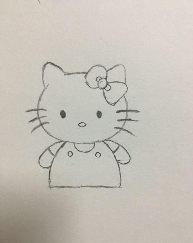 Kitty猫怎么画可爱,kitty简笔画大全可爱 正文 老虎不发威,你当我是hello kitty!kitty猫就是个可爱的形象.