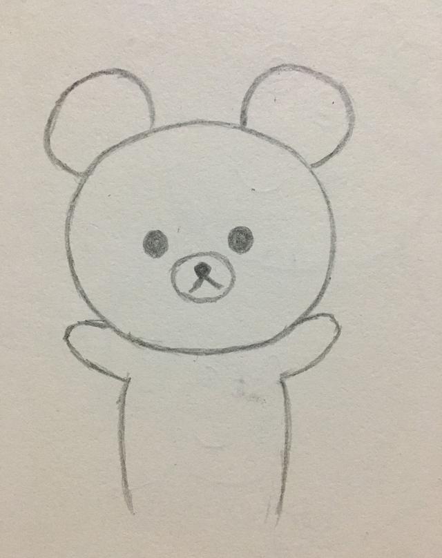 100种可爱简笔画 画法,100种可爱简笔画 萌萌 简笔画——一看就会的可爱小熊画法