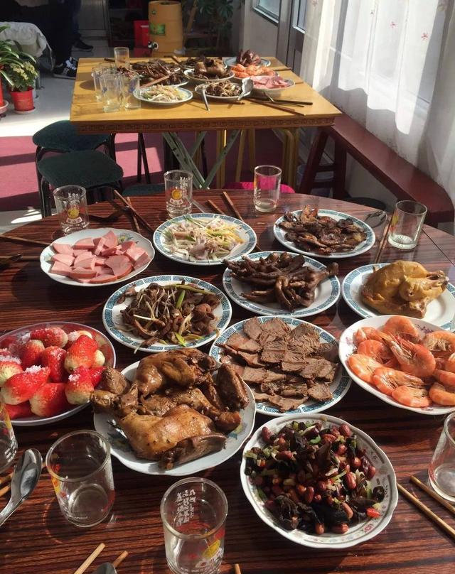 我在莱州农村过年,吃胖了