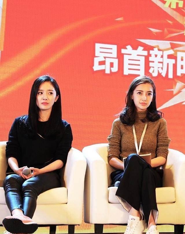 杨颖发量越来越少,当她撩起头发,再也不觉得杨