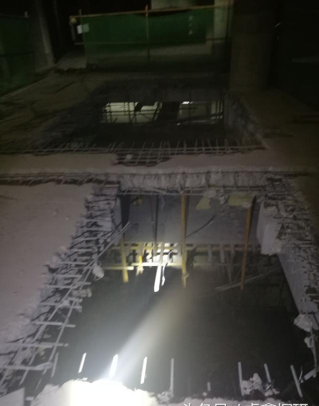 项目改造-电梯楼层竖井楼板开洞