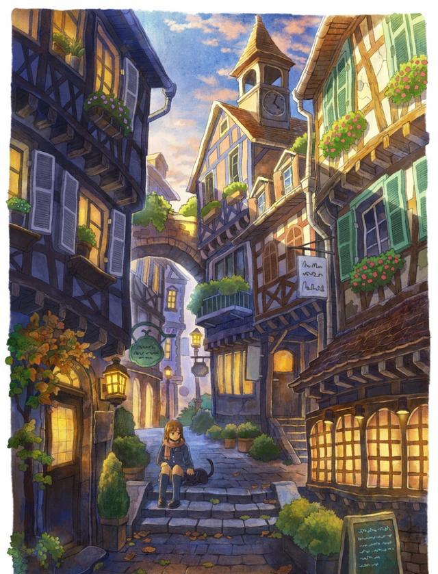高清唯美手机壁纸!二次元锁屏背景图动漫待机画面!喜欢请关注!