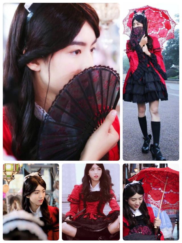 tfboys的女装,王俊凯卡哇伊,王源惊艳,易烊千玺可爱