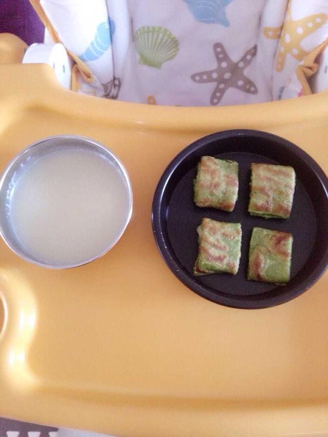 一岁4个月宝宝的营养辅食!奶酪蔬菜鸡蛋卷!宝