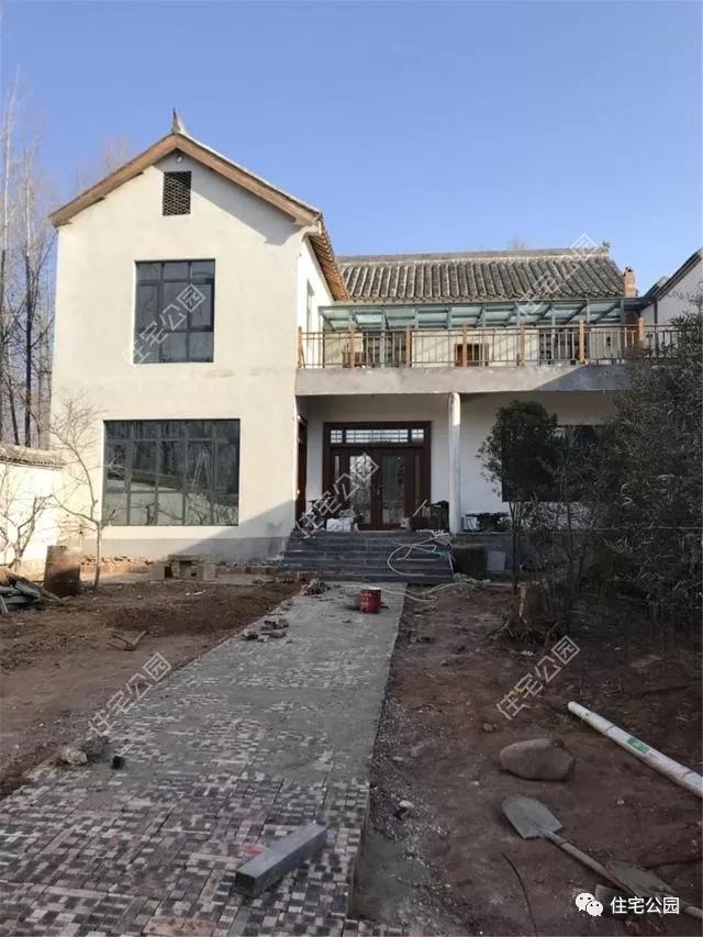 实拍3套农村自建房,最美不过中式小院!回村建第3套只要8万?|小院|农村|庭院_新浪新闻