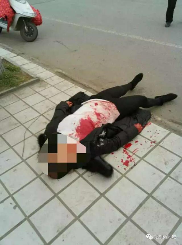 南阳一公园发生一起刑事案件, 一女子被刀扎流血不止!