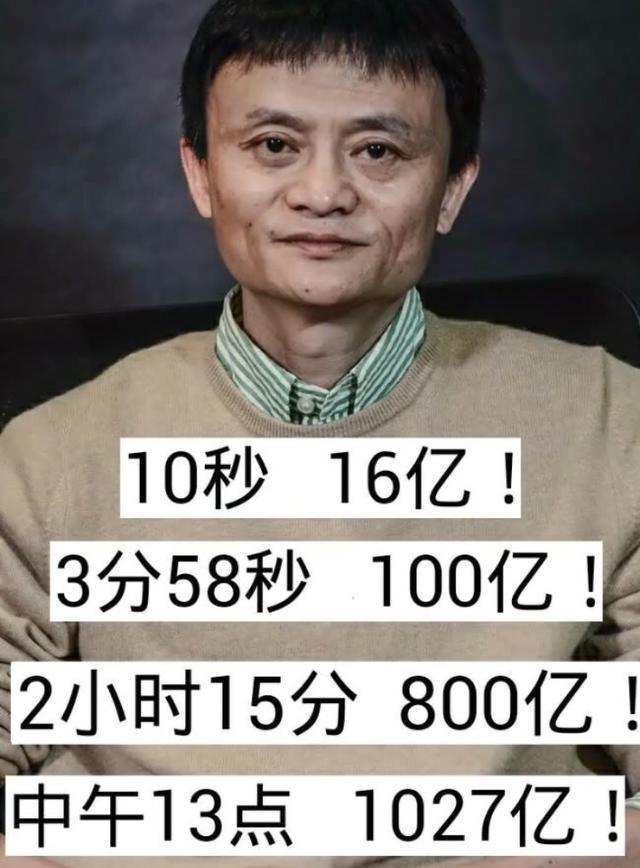马云双十一到底挣了多少钱?看完图中的这些数字我傻了
