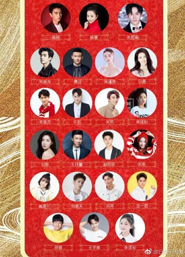 各大经纪公司艺人集体拜年,网友:终于知道唐人